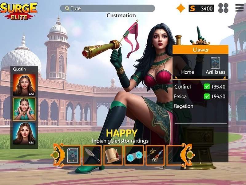 Surge Siwan Elite community event showcasing Indian festival theme